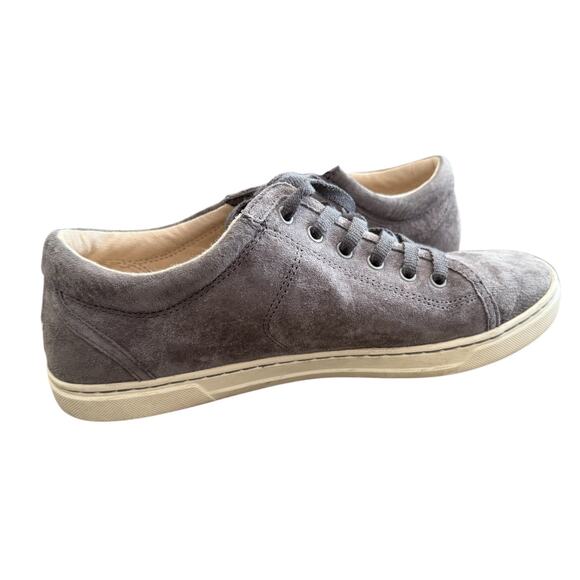 UGG Australia Suede Wool-Lined Sneakers Gray Size 8.5 - Picture 3 of 7